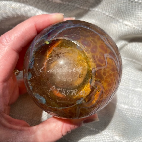 Eickholt Art Glass Perfume Bottle Signed 2004 - Picture 3 of 6